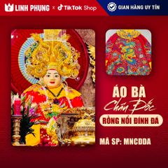 Áo bà Châu Đốc An Giang kết đá nguyên áo - Mã: CDMNCO