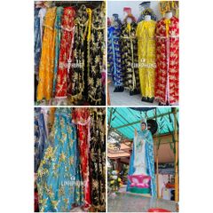 Áo Choàng Voan 2 Lớp - Size: 3m, 3m5 | Phù Hợp Tượng Bà Quan Âm, Địa Mẫu, Chúa Xứ, Ngũ Hành - Mã: CVO, QAV