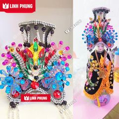 Combo áo mão bà Diêu Trì dành cho tượng cao từ 20cm đến 40cm