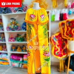 Áo Choàng Mẹ Quan Âm Chùa Đèn Cầy Đồng Nai Viên Giác Thiền Tự kícḣ cỡ áo dài 1m6 - Linh Phụng