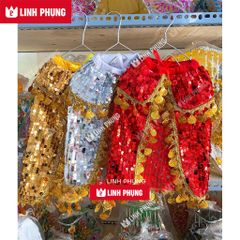 Combo áo kim sa và mão cho tượng mẹ Quan Âm thờ nhà kícḣ cỡ từ 20cm đến 50cm