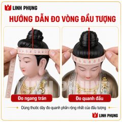 Mão Bà Địa Mẫu BNV - Tượng Size Cao 30,40,50,60cm (Đen)