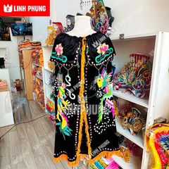 Áo Mão Mẹ Địa Mẫu Núi Cấm An Giang – Đồ Cúng Thủ Công Cao Cấp Trang Nghiêm kícḣ cỡ áo dài 1m ni40 – Linh Phụng