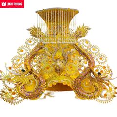 Mão Bà Chúa Xứ Châu Đốc 2 Rồng 1 Phụng Đá Cừ (Cao Cấp)