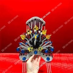 Combo áo mão bà Địa Mẫu mẫu đá toàn màu cho tượng cao từ 30cm đến 50cm