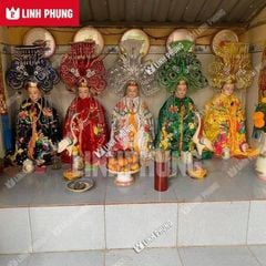 Combo 5 Áo 5 Mão Ngũ Hành BTM,BNS - Tượng 80cm/1m