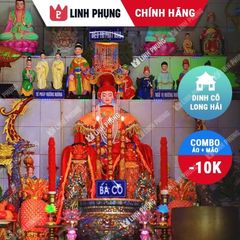 Combo áo + mão BÀ CÔ ở Dinh Cô Long Hải - 1m2 (Ni 60cm) - Mã: BTM
