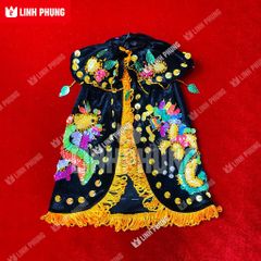 Áo nhung rồng phụng dùng để cúng Bà (Địa Mẫu, Chúa Xứ, Ngũ Hành,v.v..)