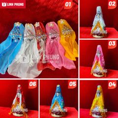 Mão Quan Âm Hột Đá (Không Áo) dành cho tượng cao từ 20cm đến 40cm