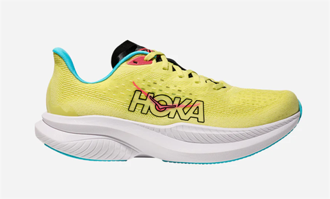  Giày Chạy Bộ Nam Hoka Mach 6 - Màu Vàng Chanh (Yuzu) - SS25 