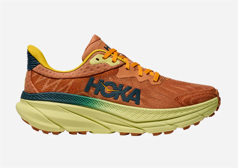  Giày Chạy Trail Nam Hoka Challenger 8 Wide - Màu Nâu 
