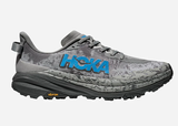  Giày Chạy Trail Nam Hoka Speedgoat 6 Wide - Màu Xám Xanh - FW24 