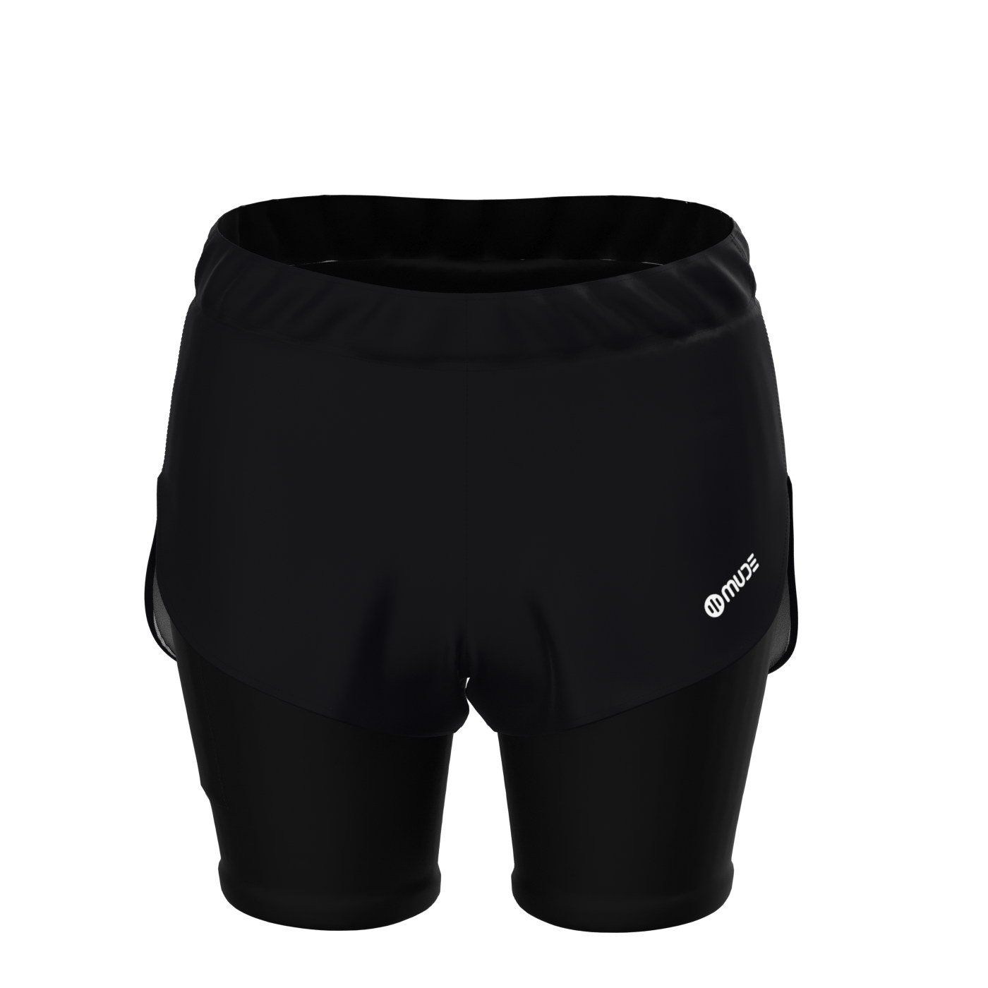  Quần Short Chạy Bộ Nữ Solid Black 