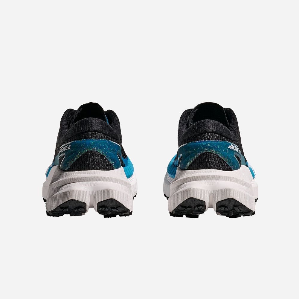  Giày Chạy Trail Nữ Hoka Mafate X - BLACK / SKYWARD BLUE - FW25 