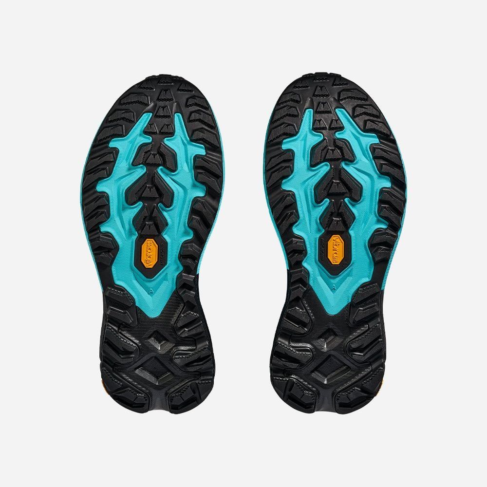  Giày Chạy Trail Nam Hoka Mafate 5 - Màu Xanh Đen (Skyward Blue/Black) - FW25 
