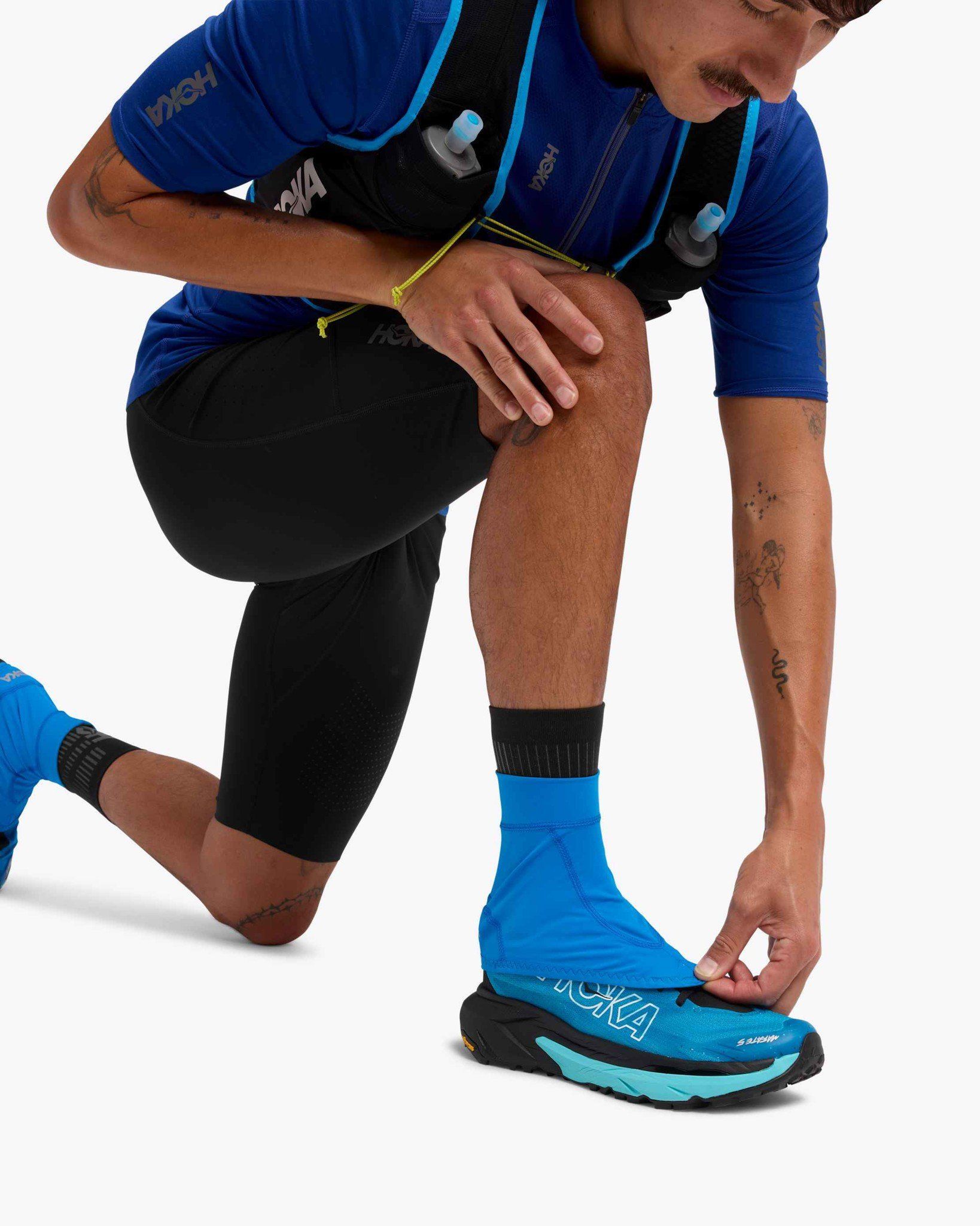  Giày Chạy Trail Nam Hoka Mafate 5 - Màu Xanh Đen (Skyward Blue/Black) - FW25 