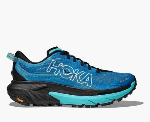  Giày Chạy Trail Nam Hoka Mafate 5 - Màu Xanh Đen (Skyward Blue/Black) - FW25 