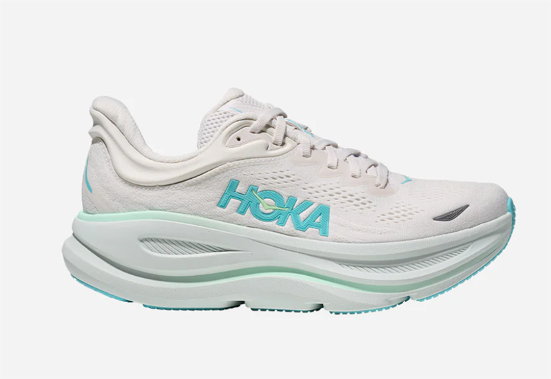  Giày Chạy Bộ Nữ HOKA Bondi 9 - FROST / CIELO BLUE - SS25 