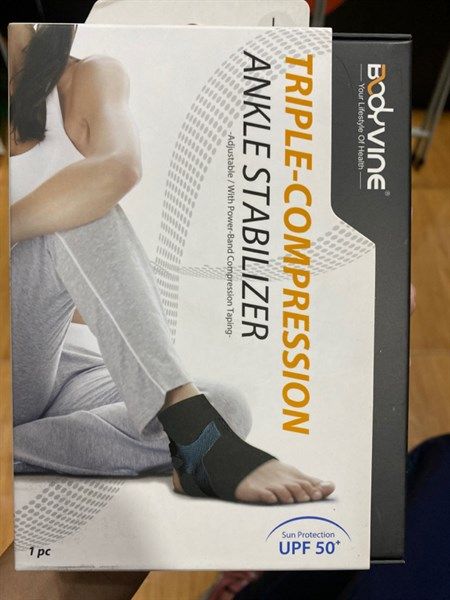 Đai Ổn Định Cổ Chân BodyVine Triple Compression Ankle Stabilizer 