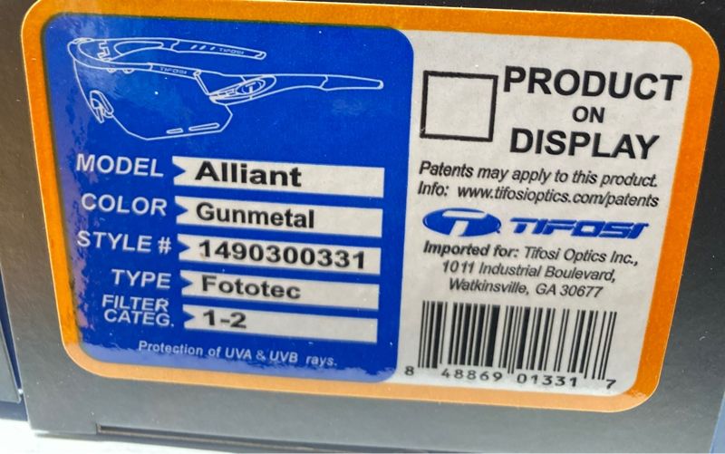  Kính Mát Thể Thao TIFOSI ALLIANT 