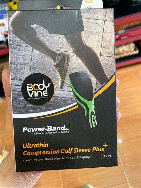  Bó Bắp Chân Siêu Mỏng Bodyvine Ultrathin Compression Calf Sleeve Plus 