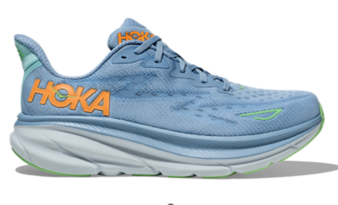  Giày Chạy Bộ Nam HOKA Clifton 9 Wide - Màu Tím (Dusk/Illusion) - SS24 