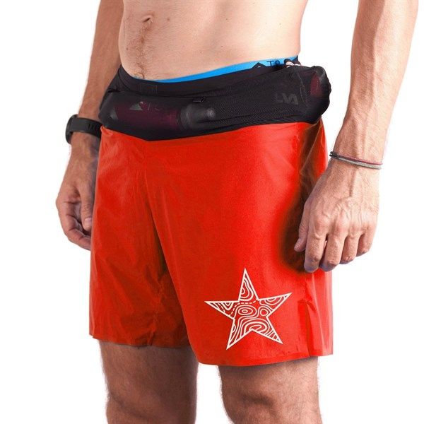  Quần Short Chạy Bộ Nam T8 Sherpa Short V2 - Màu Đỏ (Phiên Bản Giới Hạn) 