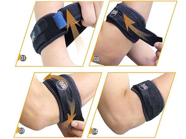  Đai Hỗ Trợ Khuỷu Tay Bodyvine PowerWrap Tennis/Golf - Size S/M 