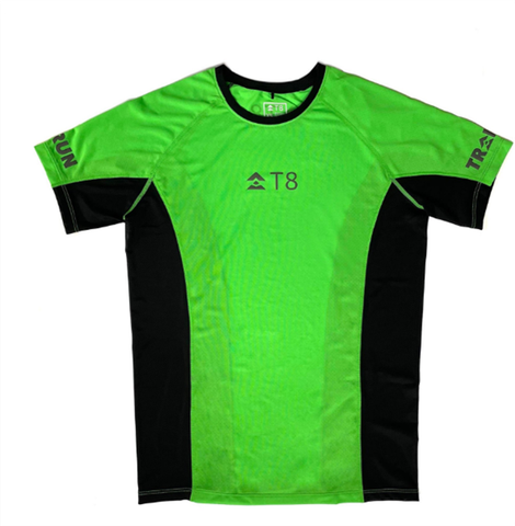  Áo Chạy Bộ Nam T8 Iced Tee - Màu Xanh Chanh (Lime) 