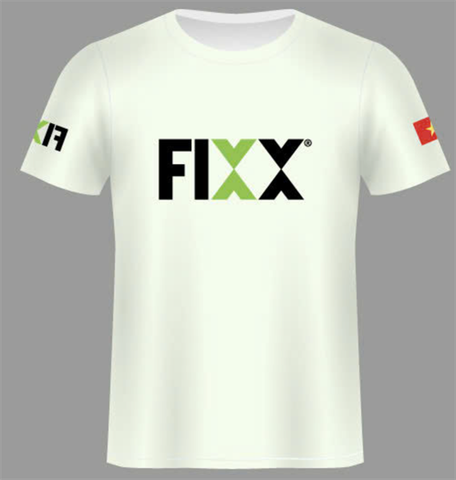  Áo Thun FIXX Nutrition T-shirt 2025 
