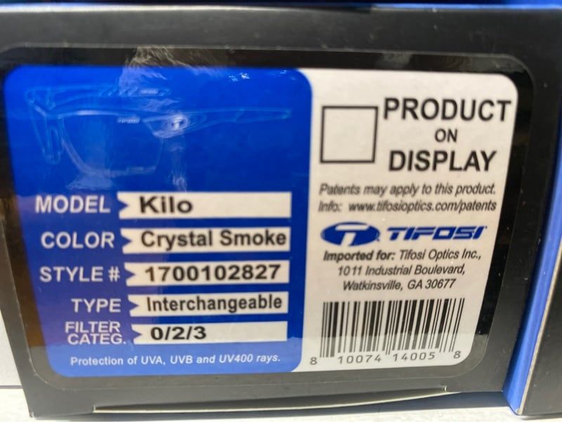  Kính Mát Thể Thao TIFOSI KILO 