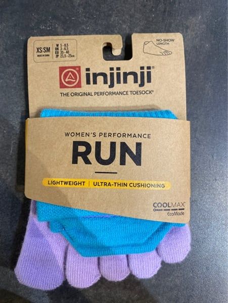  Tất Chạy Bộ 5 Ngón Nữ Injinji Run Lightweight No Show 