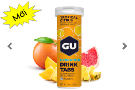  Viên Sủi Điện Giải GU Drink Tabs - 12 Viên 