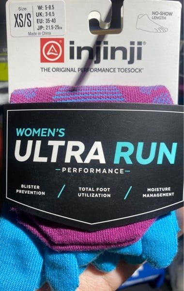  Tất Chạy Siêu Bền 5 Ngón Nữ Injinji Ultra Run No Show 
