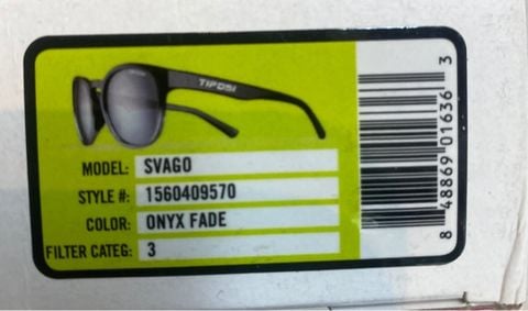  Kính Mát Thể Thao TIFOSI SVAGO 