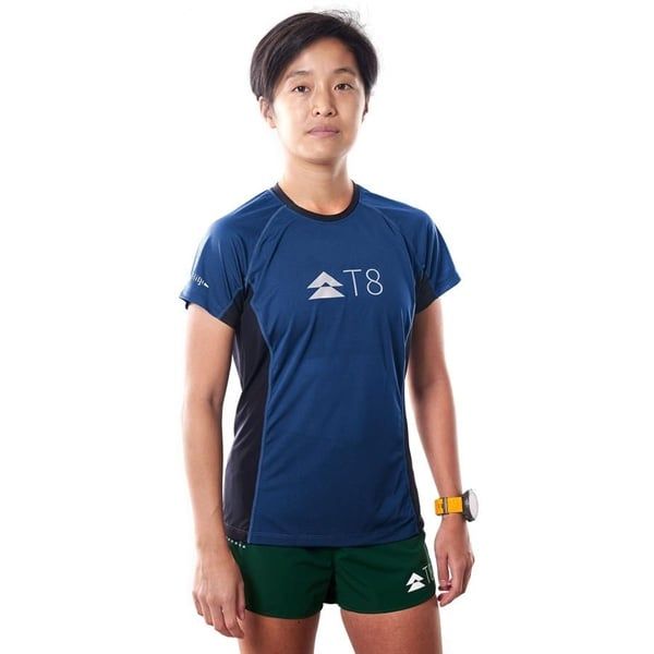 Áo Chạy Bộ Nữ T8 Iced Tee - Màu Xanh Dương (Blue)