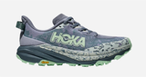  Giày Chạy Trail Nữ Hoka Speedgoat 6 Wide - Màu Ánh Trăng - SS25 