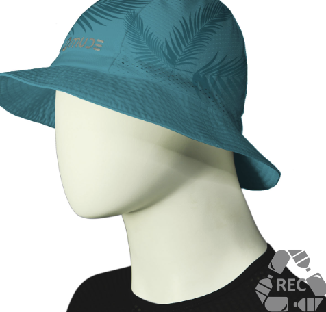  Nón Tai Bèo Chạy Bộ MUDE Running Breathable Bucket Hat - Họa Tiết Tropic Turquoise 