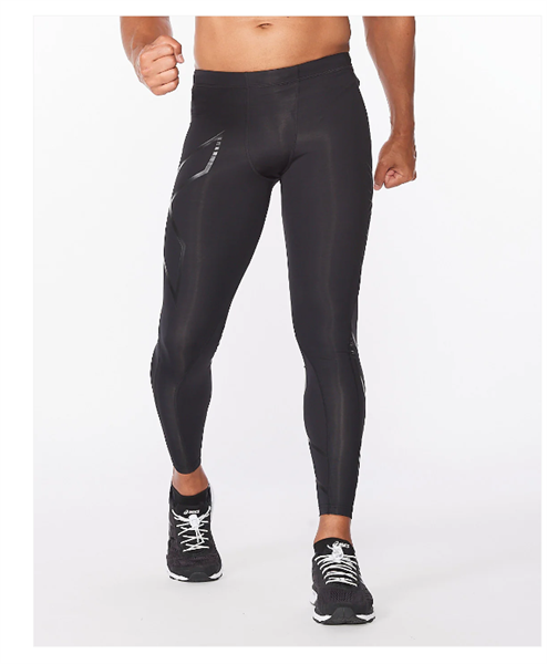  Quần Dài Bó Cơ Nam 2XU Light Speed Compression Tights MA3849b - Màu Đen (Black/Nero) 