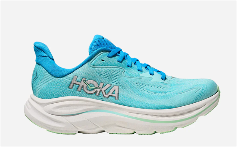  Giày Chạy Bộ Nữ Hoka Clifton 10 Wide - Màu Xanh Da Trời (Skyward Blue/Cielo Blue) - SS25 