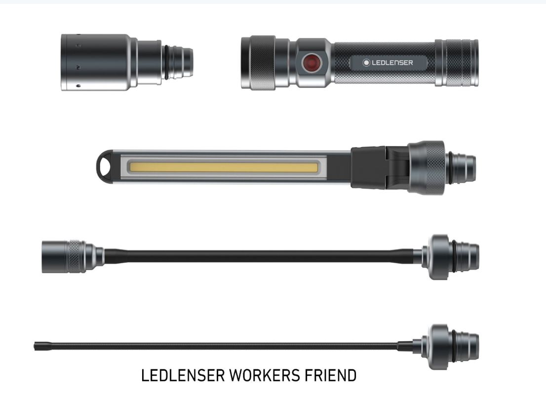  Đèn Pin Đa Năng Ledlenser Workers Friend 