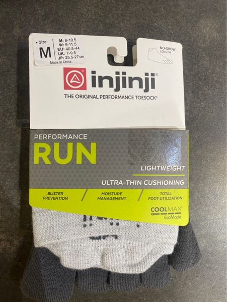  Tất Chạy Bộ 5 Ngón Nữ Injinji Run Lightweight No Show 