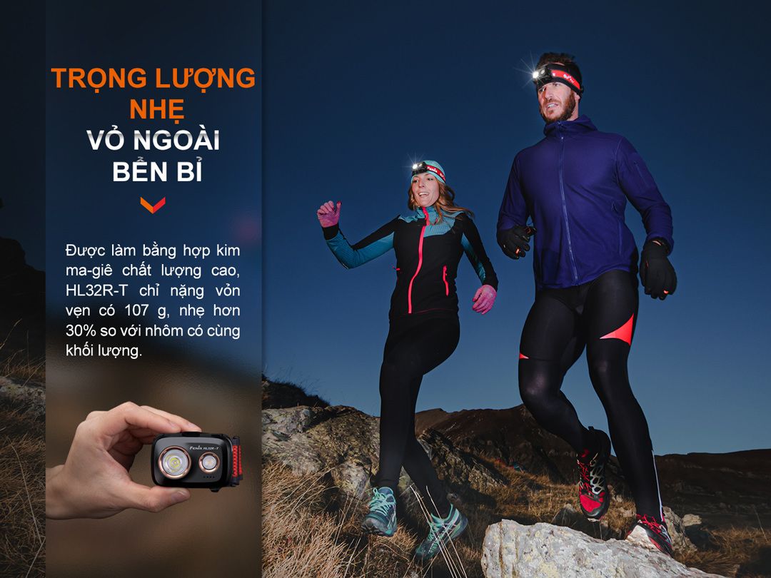  Đèn pin đội đầu Fenix HL32R-T 