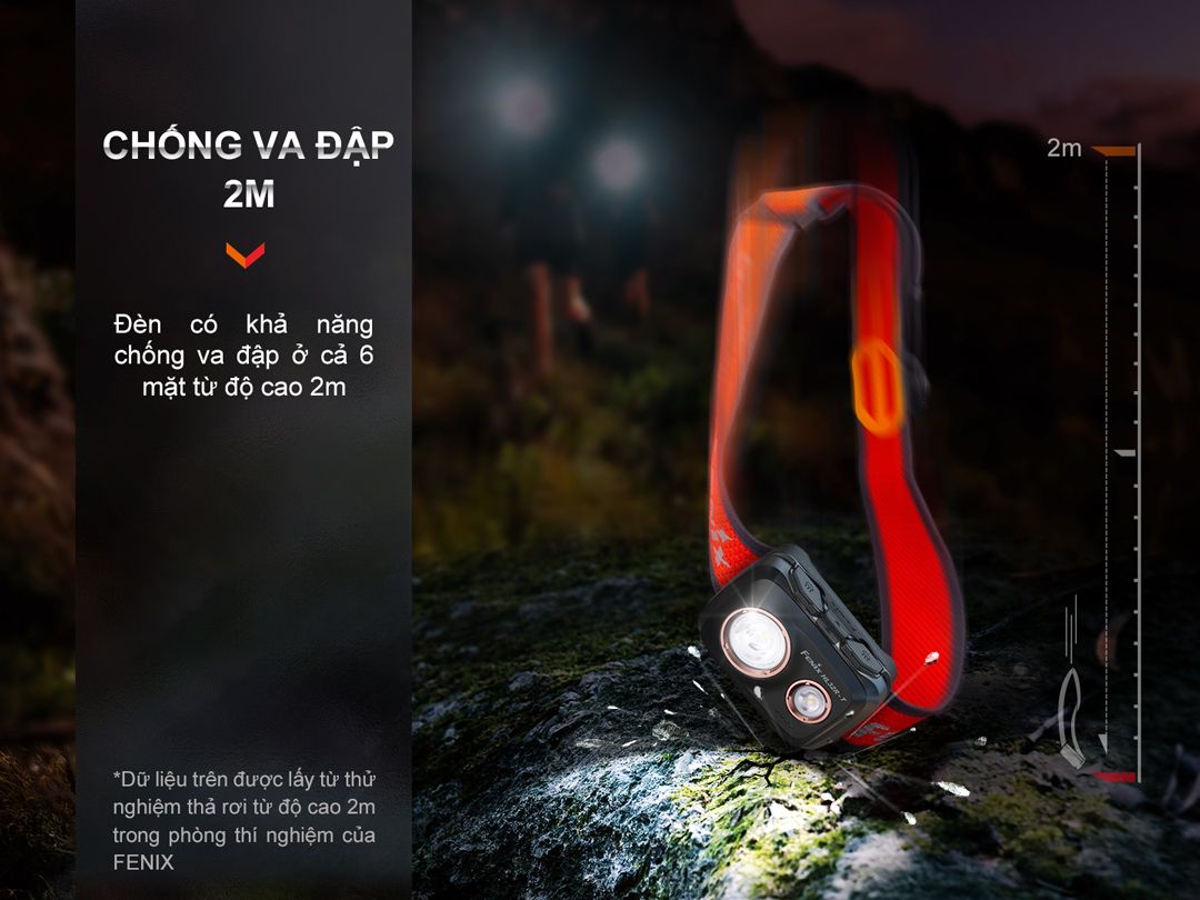  Đèn pin đội đầu Fenix HL32R-T 