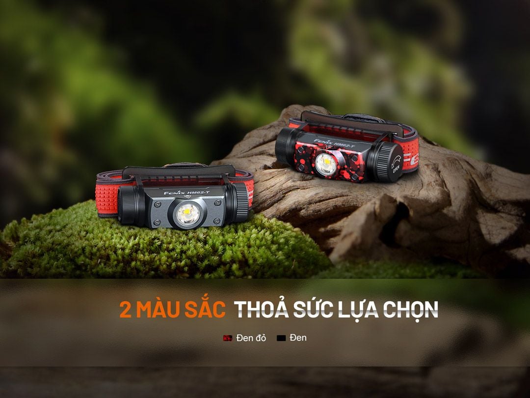  Đèn pin đội đầu Fenix HM62-T 