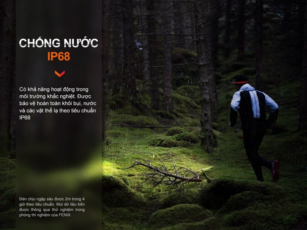  Đèn pin đội đầu Fenix HM62-T 