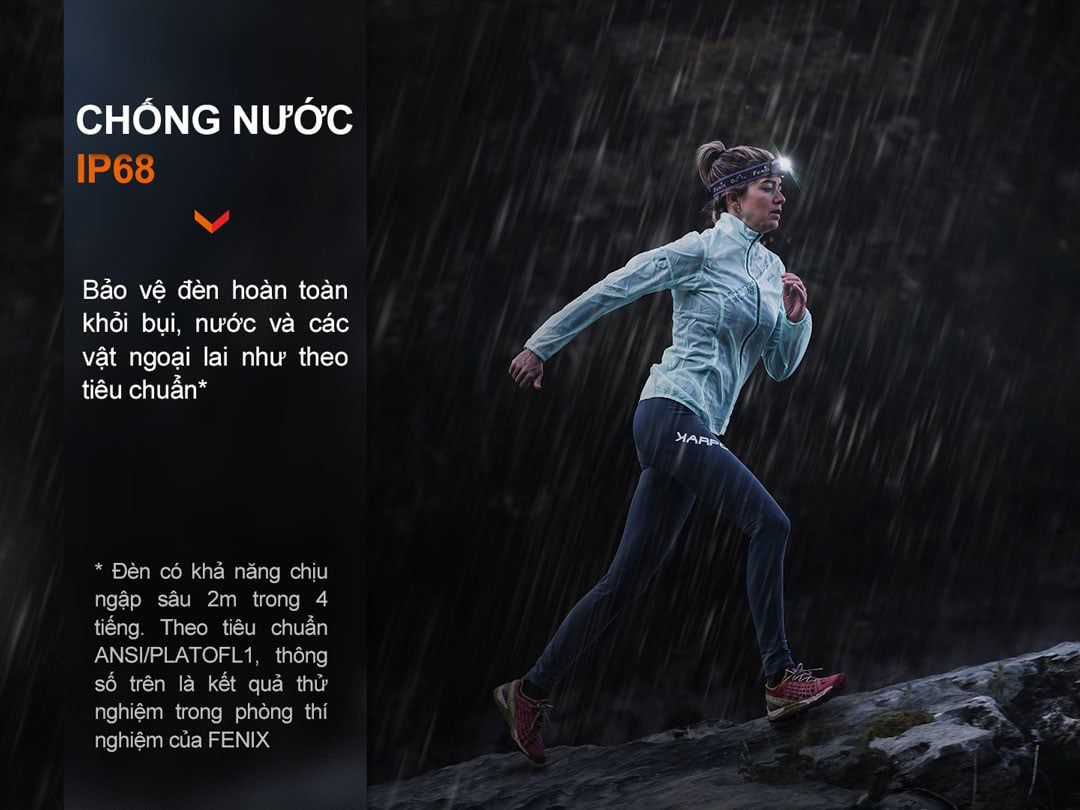  Đèn Pin Đội Đầu Fenix HM65R-T V2.0 