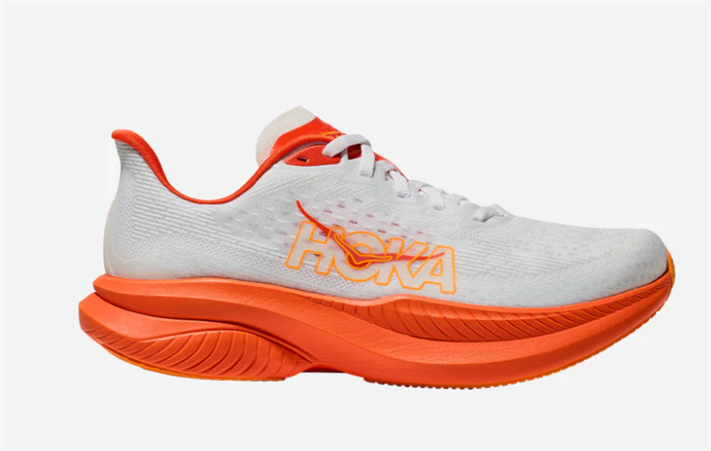  Giày Chạy Bộ Nam HOKA Mach 6 - FROST / LAVA - SS25 