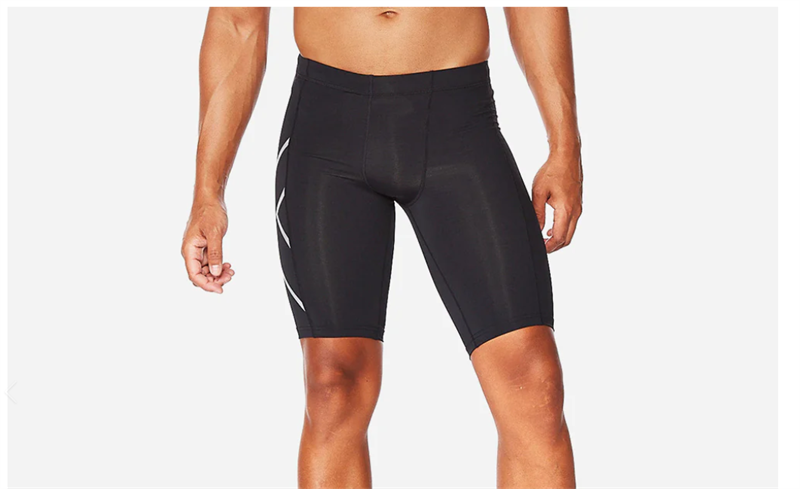  Quần Ngắn Bó Cơ Nam 2XU Core Compression Shorts MA3851b - Màu Đen (Black/NRO) 