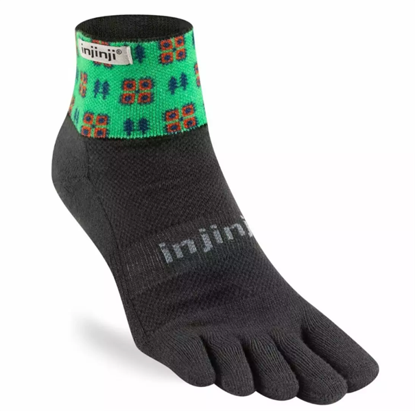  Tất Chạy Trail 5 Ngón Nam Injinji Artist Designed Midweight Mini-Crew 